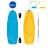 Pelican Sport Combo - 2 Solo Kids Kayaks With Paddles - Yellow/Blue 1 Pelican Sport Combo - 2 Solo Kids Kayaks With Paddles - Yellow/Blue -Kayak Adventure Shop Combo Solo Jaune Bleu Poignee TOP