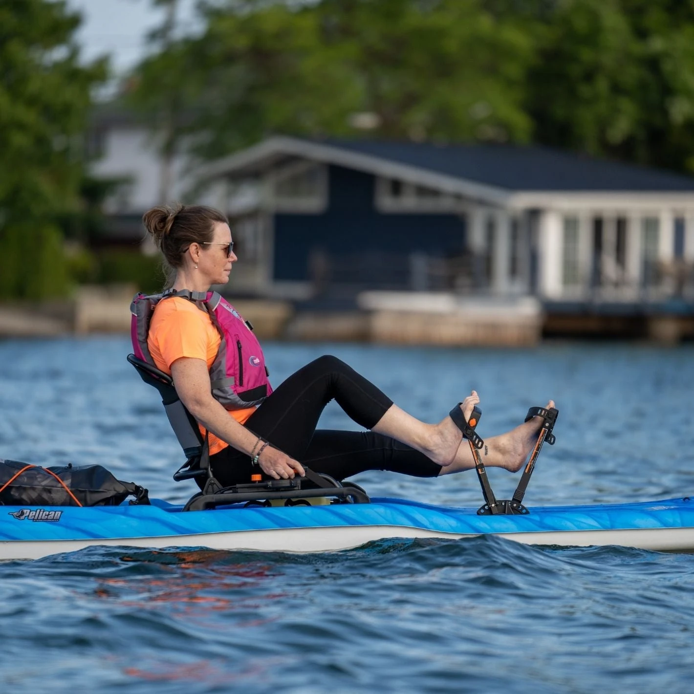 Pelican Sport Getaway 110 HDII Recreational Pedal Kayak 4 Pelican Sport Getaway 110 HDII Recreational Pedal Kayak - Image 2