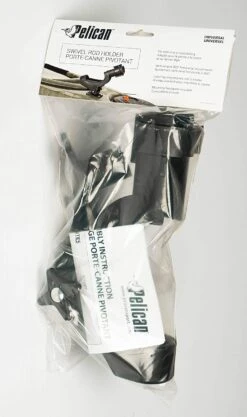 Kayak Swivel Fishing Rod Holder -Kayak Adventure Shop PelicanSupportdecanneapechepivotantSportKayak Reglablepourbateauetkayak Pourspinningetappat Noir package